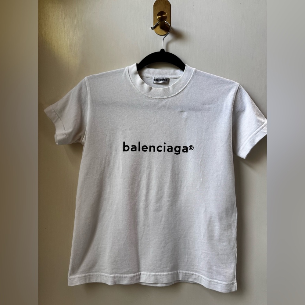 😇SOLD😇Balenciaga White T-Shirt